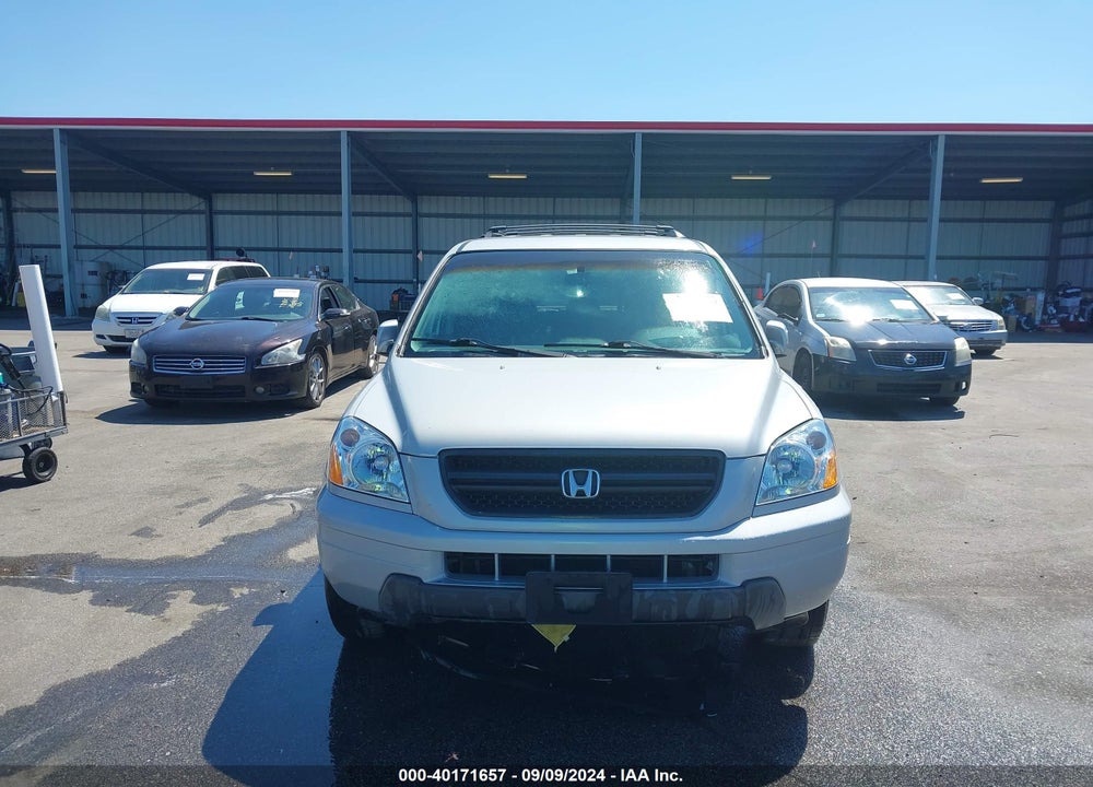 2004 HONDA PILOT EX-L VIN: 2HKYF18604H547083