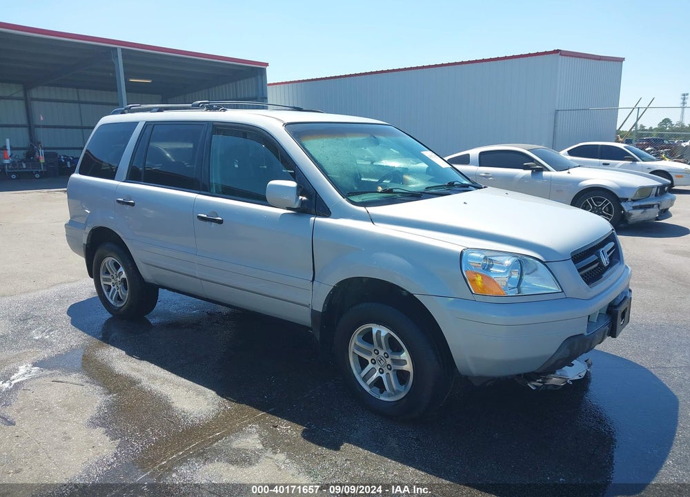2004 HONDA PILOT EX-L VIN: 2HKYF18604H547083