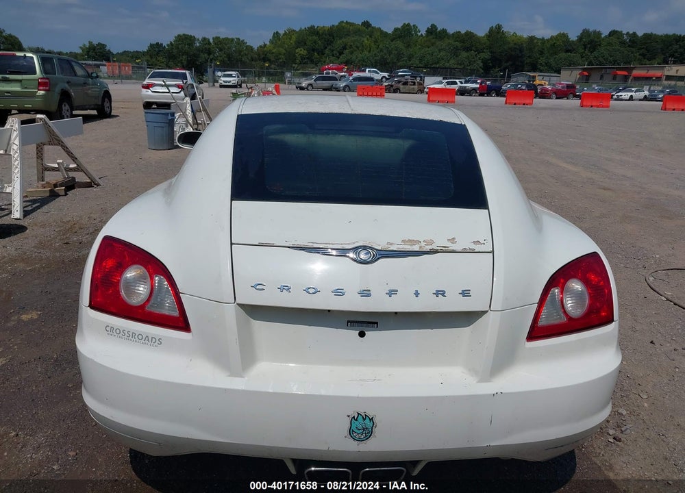 2005 CHRYSLER CROSSFIRE LIMITED VIN: 1C3AN69L85X026242