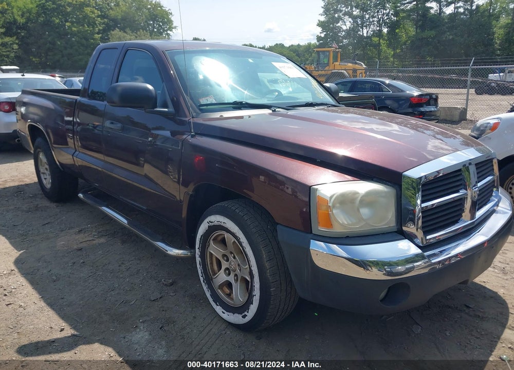 2005 DODGE DAKOTA SLT VIN: 1D7HW42N45S199248