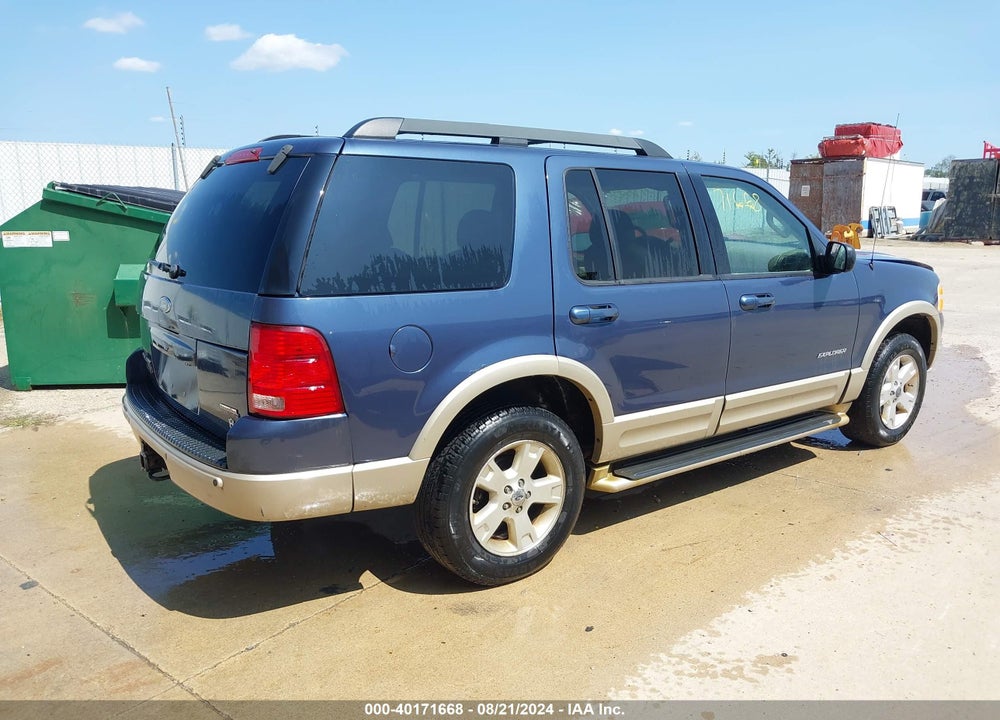 2005 FORD EXPLORER EDDIE BAUER VIN: 1FMDU74W65UA01422