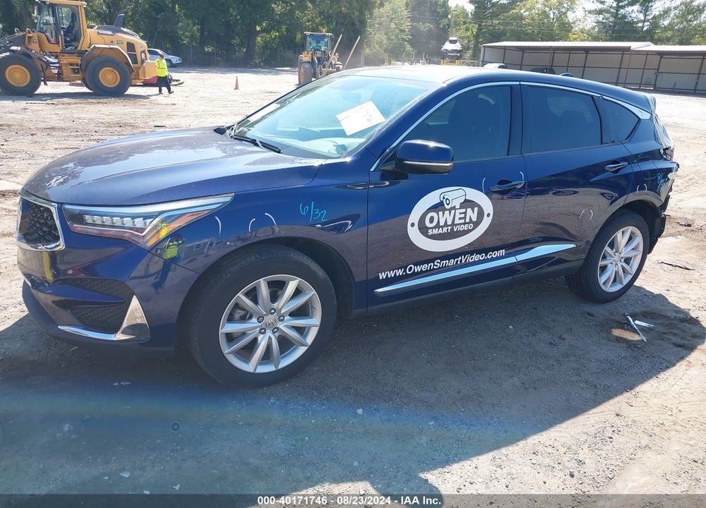 2019 ACURA RDX STANDARD VIN: 5J8TC1H36KL023598