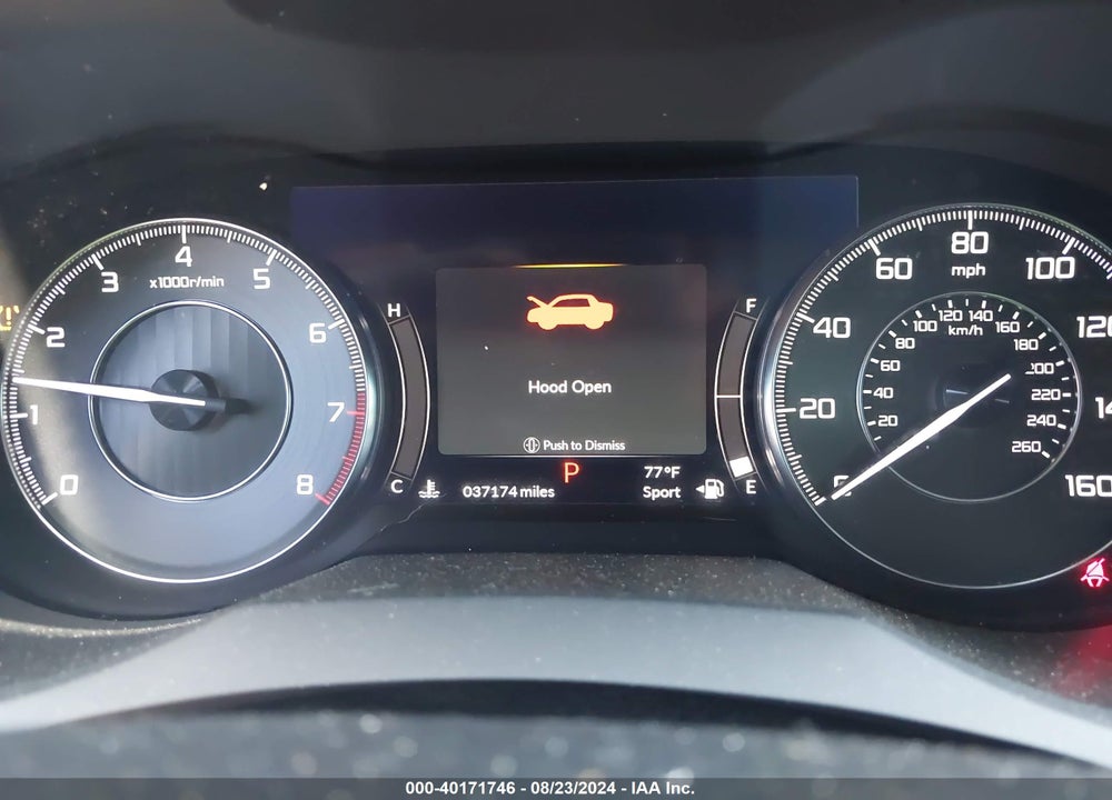 2019 ACURA RDX STANDARD VIN: 5J8TC1H36KL023598