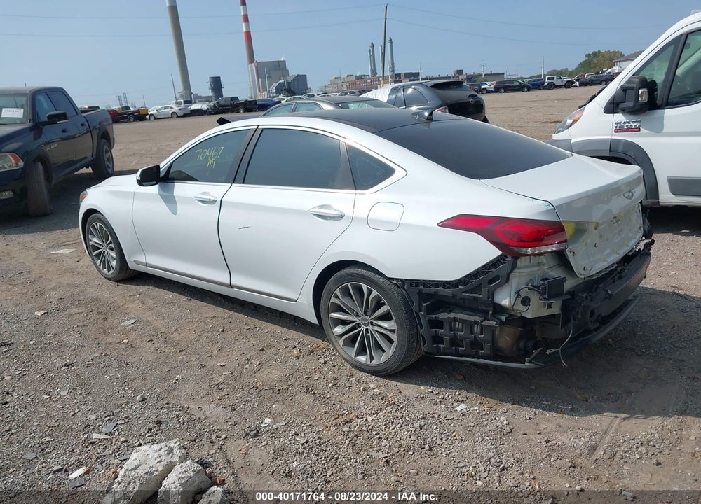 2016 HYUNDAI GENESIS 3.8 VIN: KMHGN4JE3GU122268