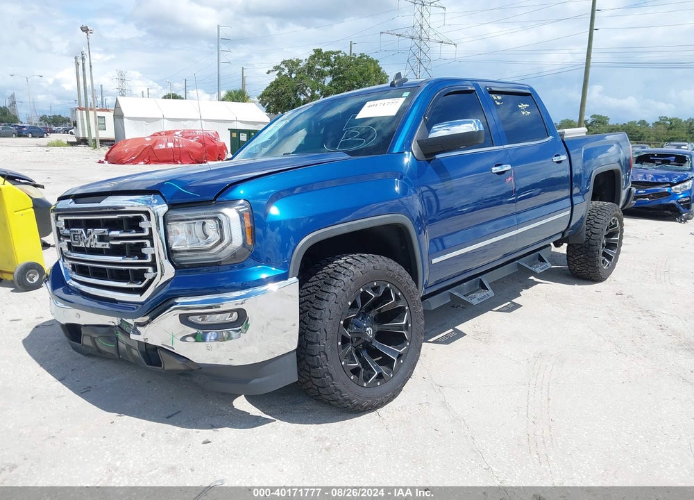 2018 GMC SIERRA 1500 SLT VIN: 3GTP1NEC9JG386393