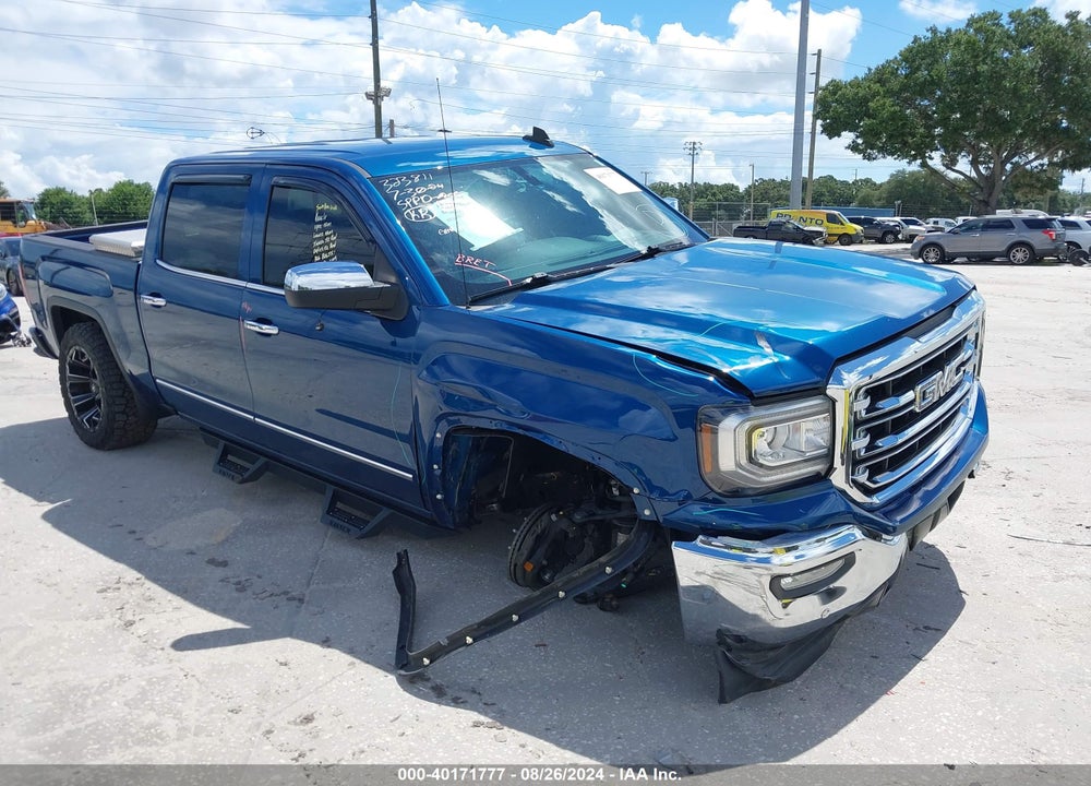 2018 GMC SIERRA 1500 SLT VIN: 3GTP1NEC9JG386393