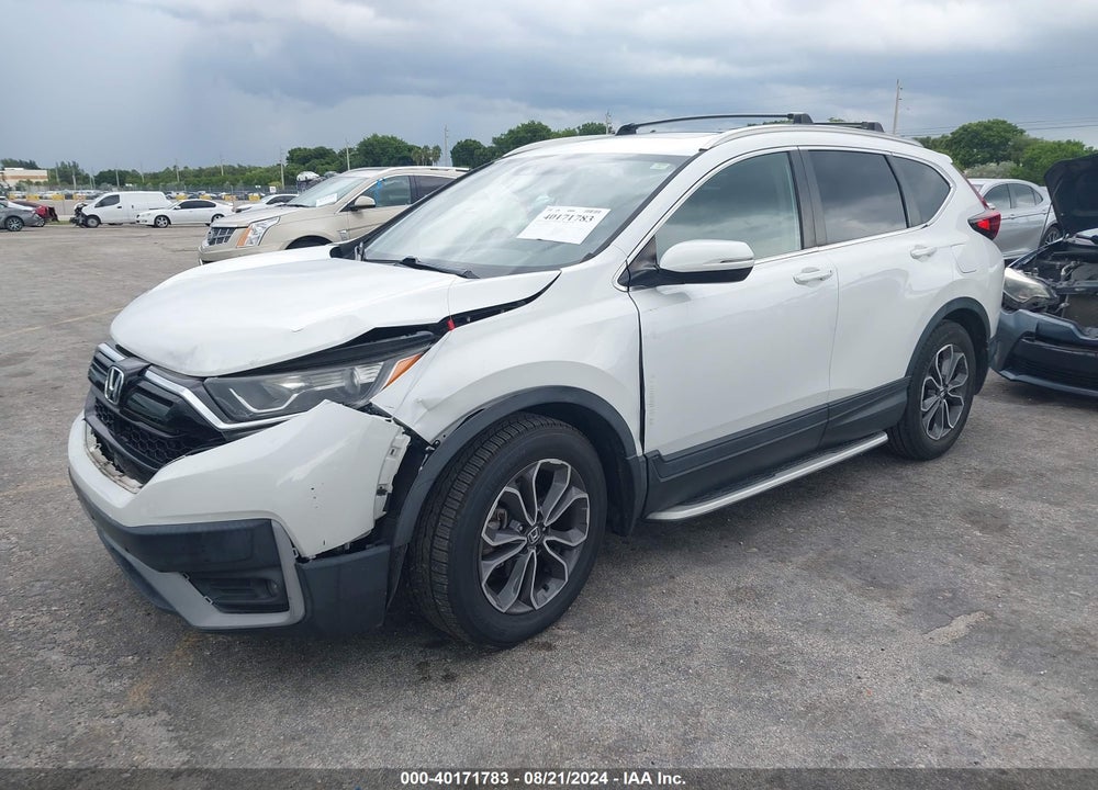 2020 HONDA CR-V 2WD EX-L VIN: 2HKRW1H82LH401160
