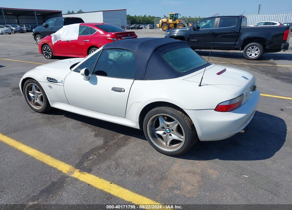 2000 BMW M VIN: WBSCK9347YLC91208