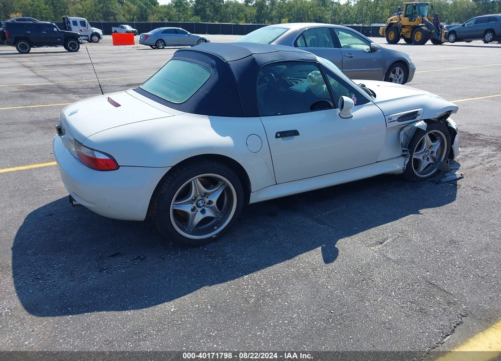 2000 BMW M VIN: WBSCK9347YLC91208