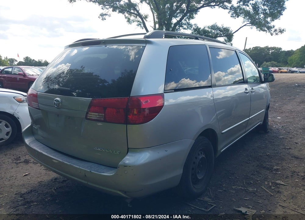 2004 TOYOTA SIENNA LE VIN: 5TDZA23C44S175246