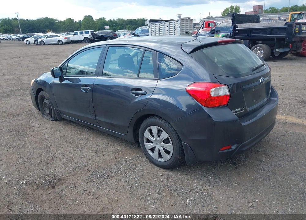 2012 SUBARU IMPREZA 2.0I VIN: JF1GPAA65CH217395