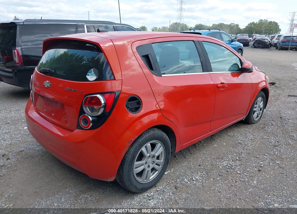 2013 CHEVROLET SONIC LT AUTO VIN: 1G1JC6SG4D4175433