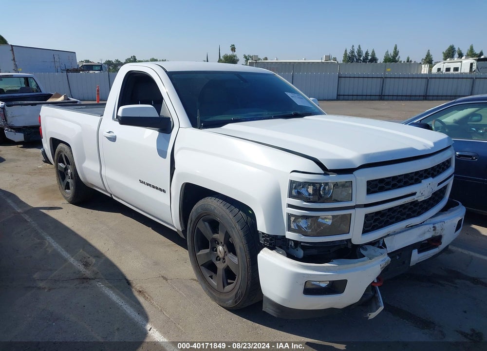 2014 CHEVROLET SILVERADO 1500 WORK TRUCK 1WT VIN: 1GCNCPEHXEZ256928