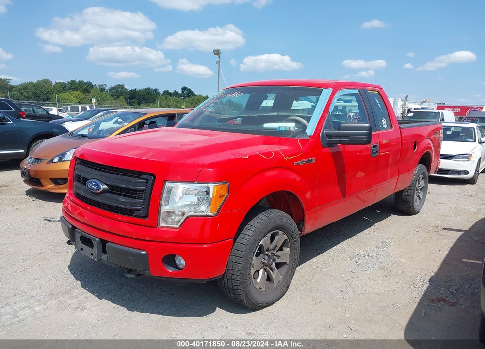 2014 FORD F-150 STX VIN: 1FTEX1EM5EFB42092