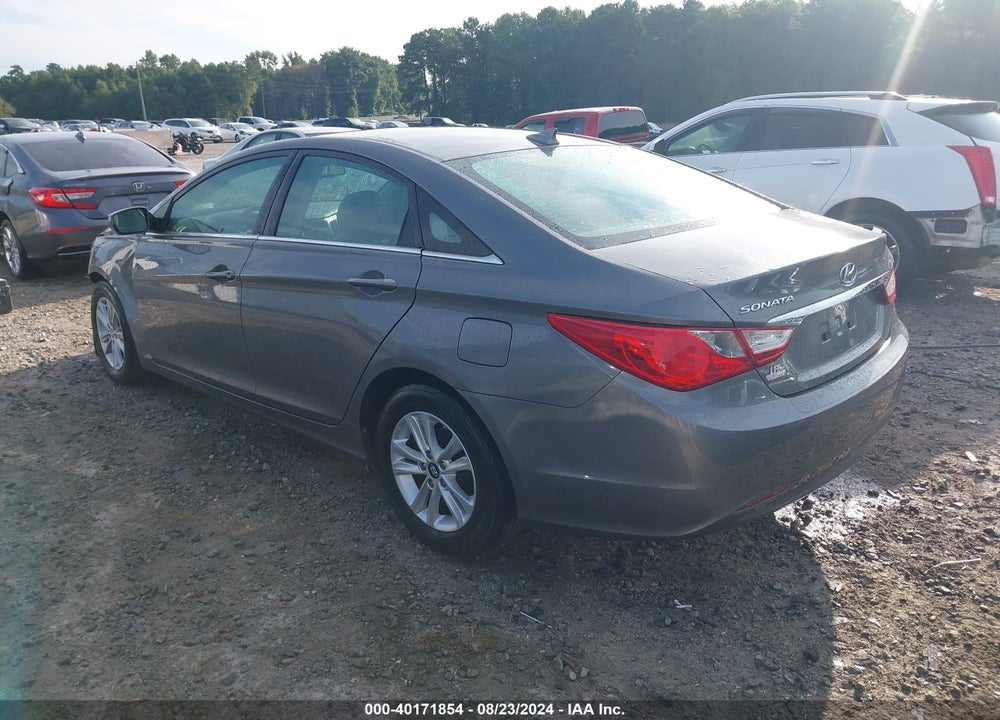 2013 HYUNDAI SONATA GLS VIN: 5NPEB4ACXDH578843