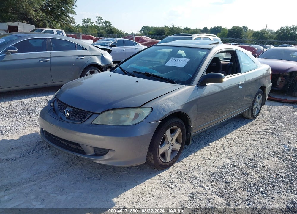 2004 HONDA CIVIC EX VIN: 1HGEM21984L065638