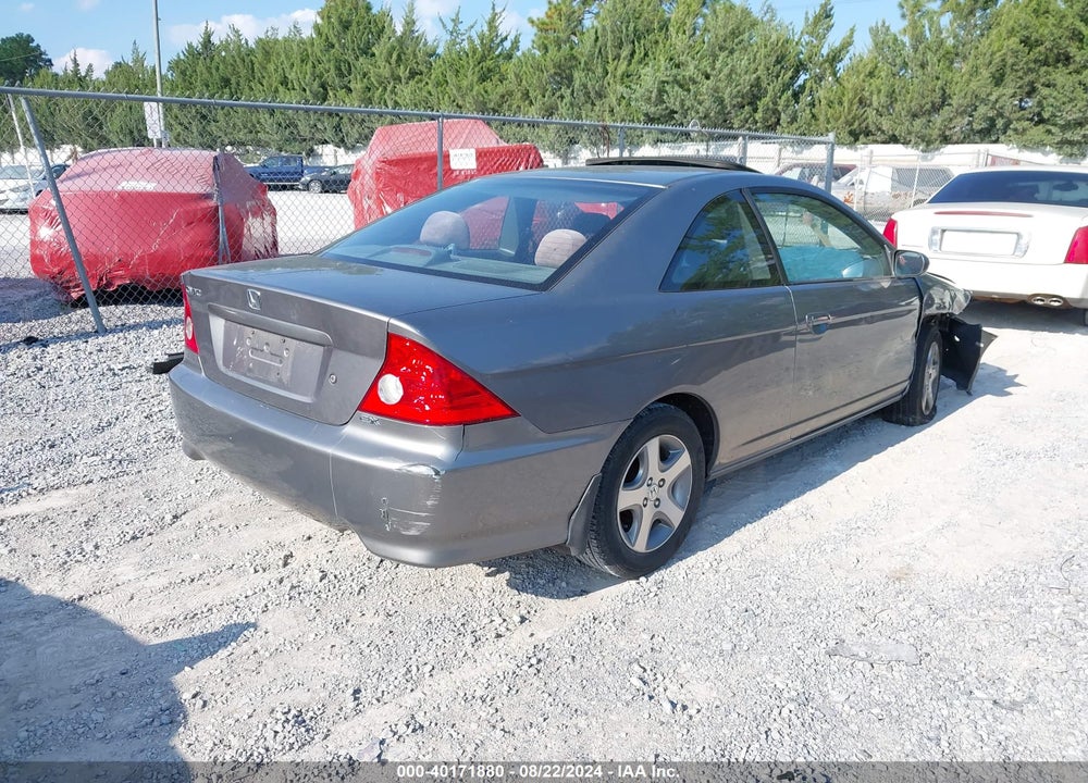 2004 HONDA CIVIC EX VIN: 1HGEM21984L065638