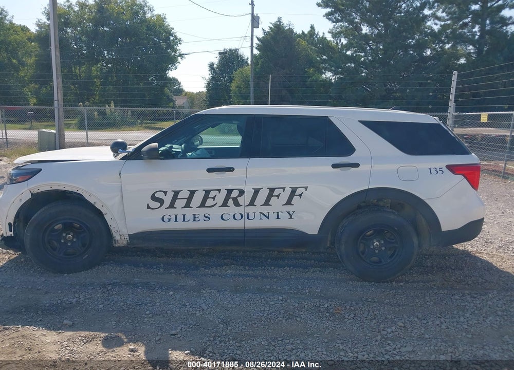 2021 FORD POLICE INTERCEPTOR UTILITY VIN: 1FM5K8AB4MGA19531