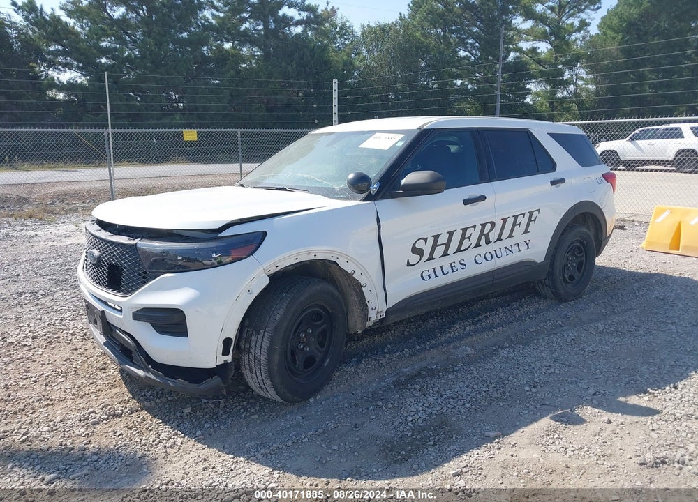 2021 FORD POLICE INTERCEPTOR UTILITY VIN: 1FM5K8AB4MGA19531