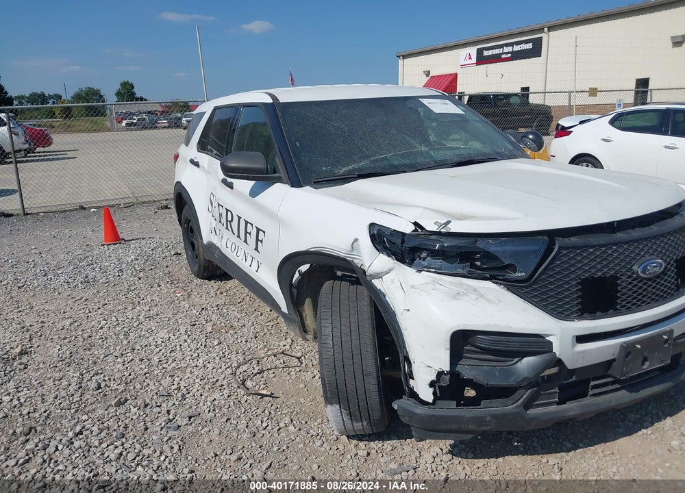 2021 FORD POLICE INTERCEPTOR UTILITY VIN: 1FM5K8AB4MGA19531