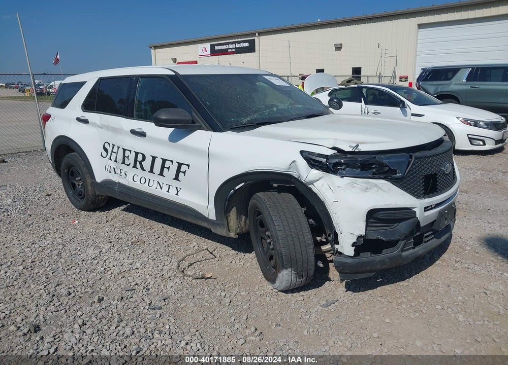 2021 FORD POLICE INTERCEPTOR UTILITY VIN: 1FM5K8AB4MGA19531