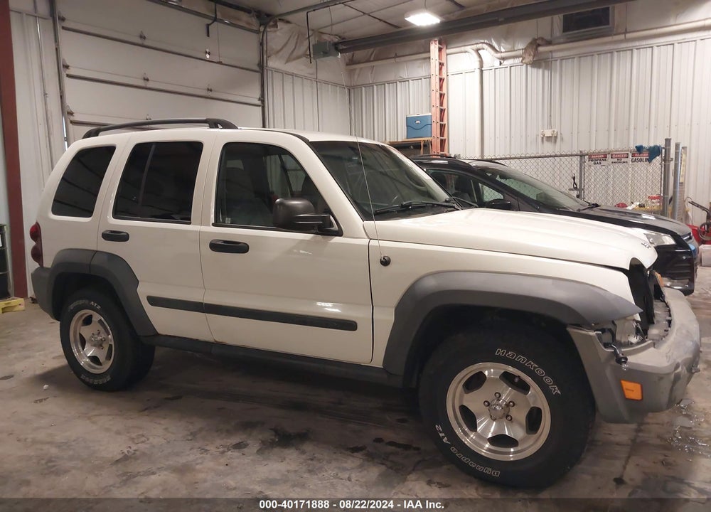 2007 JEEP LIBERTY SPORT VIN: 1J4GL48KX7W574898