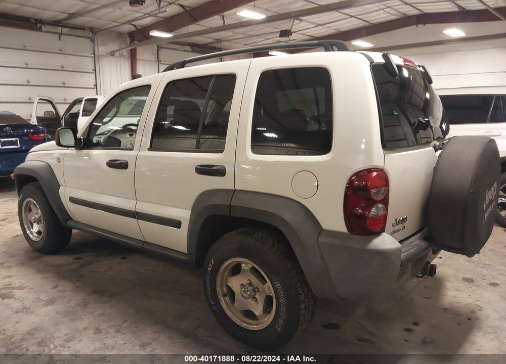 2007 JEEP LIBERTY SPORT VIN: 1J4GL48KX7W574898