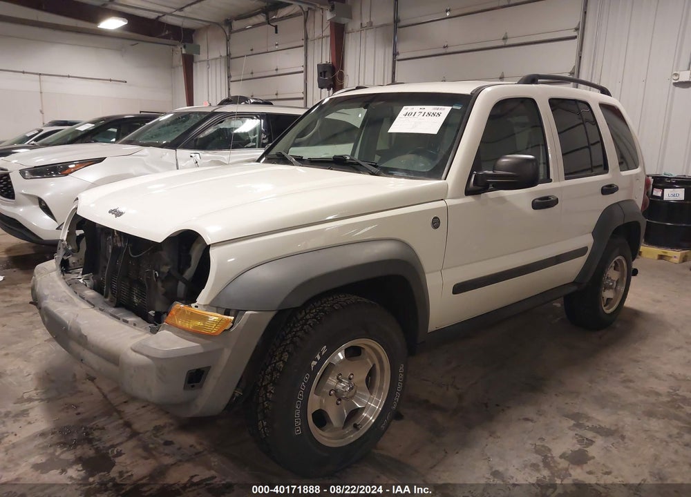 2007 JEEP LIBERTY SPORT VIN: 1J4GL48KX7W574898