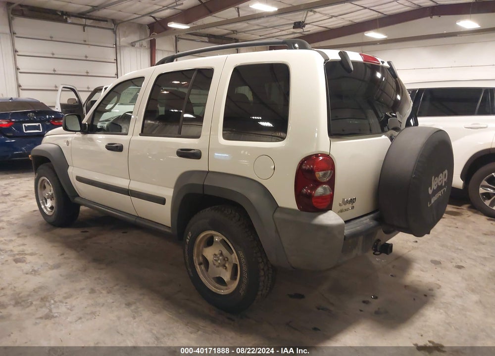 2007 JEEP LIBERTY SPORT VIN: 1J4GL48KX7W574898