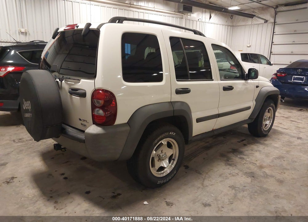 2007 JEEP LIBERTY SPORT VIN: 1J4GL48KX7W574898