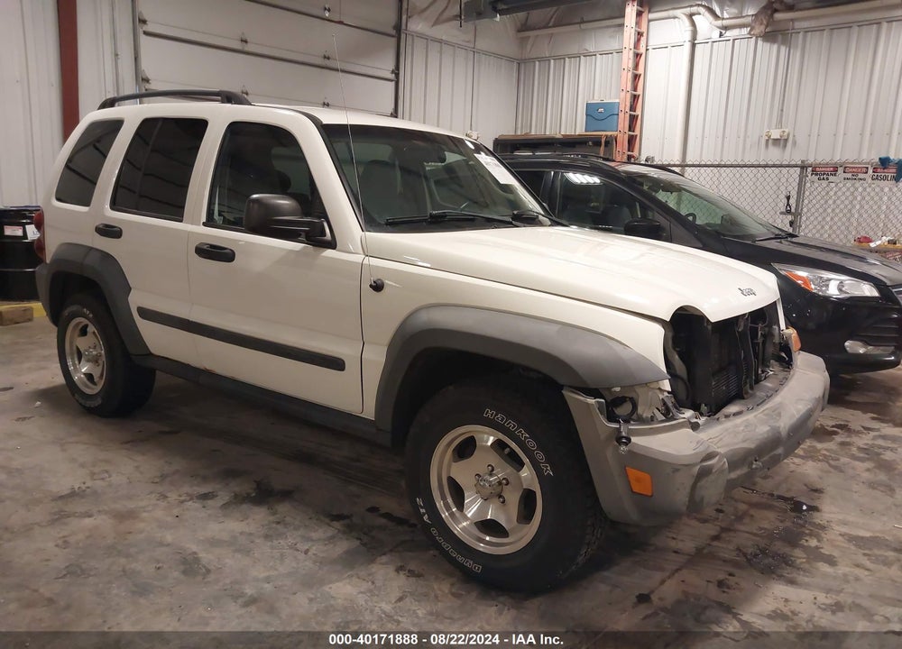 2007 JEEP LIBERTY SPORT VIN: 1J4GL48KX7W574898