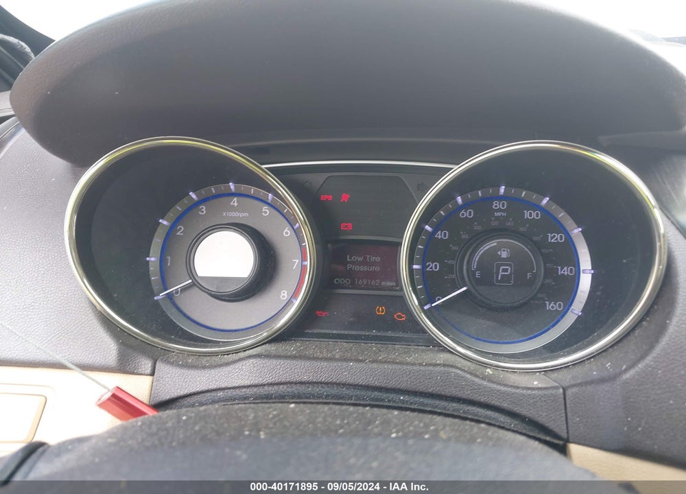 2013 HYUNDAI SONATA LIMITED VIN: 5NPEC4ACXDH609313