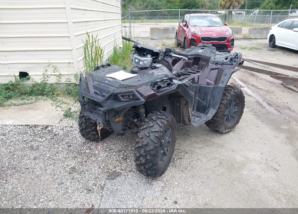 2024 POLARIS SPORTSMAN 850 ULTIMATE TRAIL LE VIN: 4XASXZ85XRB154748