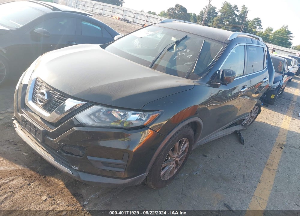 2017 NISSAN ROGUE SV VIN: KNMAT2MV3HP506809