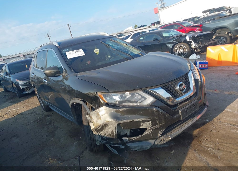 2017 NISSAN ROGUE SV VIN: KNMAT2MV3HP506809