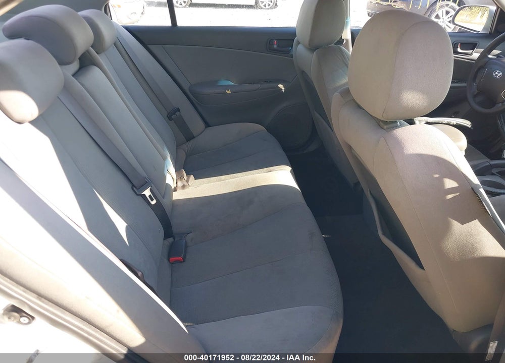 2009 HYUNDAI SONATA VIN: 5NPET46C99H447786
