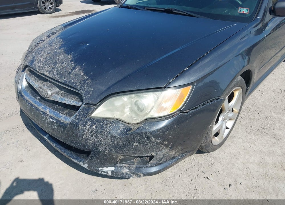 2009 SUBARU LEGACY 2.5I VIN: 4S3BL616X97227075
