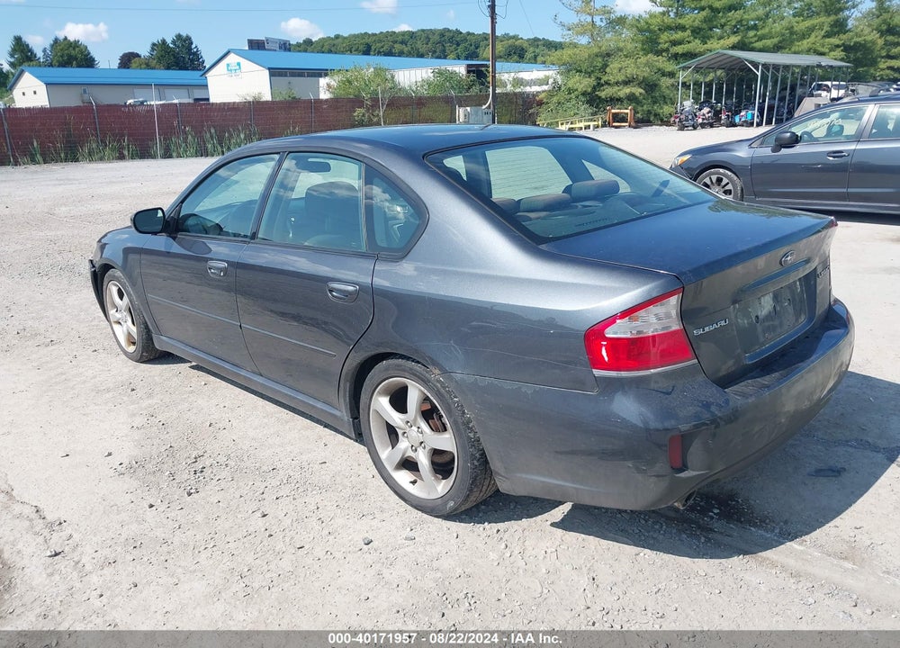 2009 SUBARU LEGACY 2.5I VIN: 4S3BL616X97227075