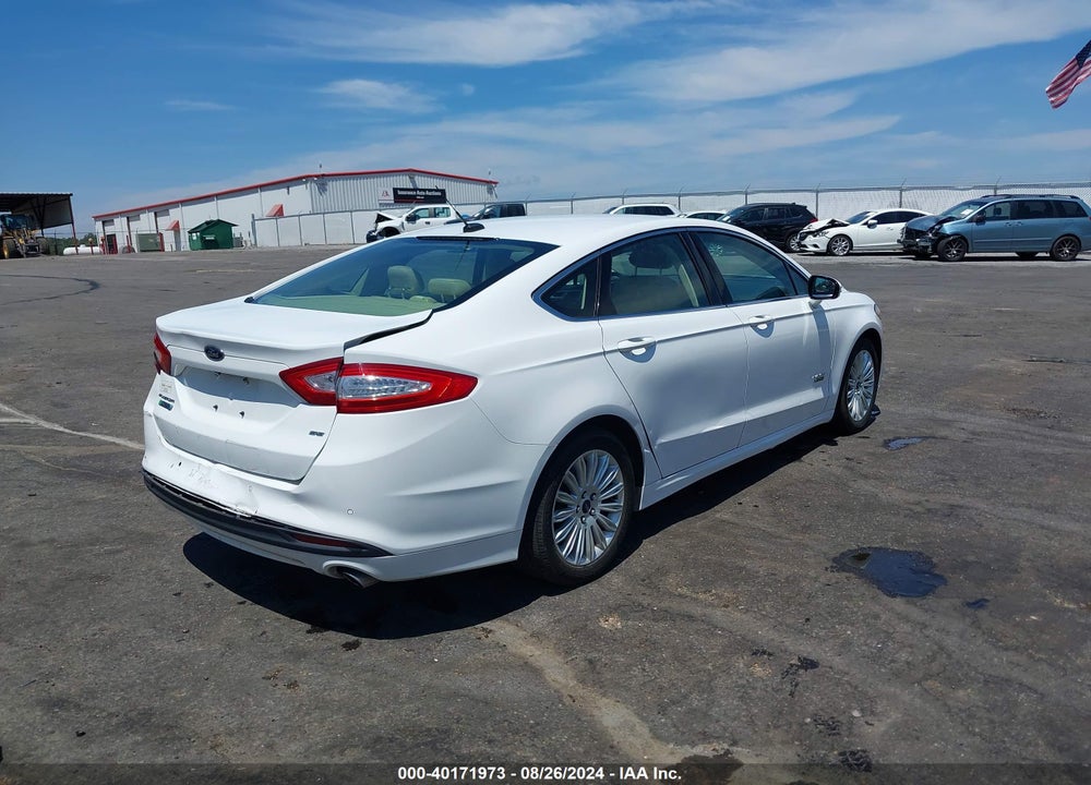 2016 FORD FUSION ENERGI SE LUXURY VIN: 3FA6P0PU8GR394460