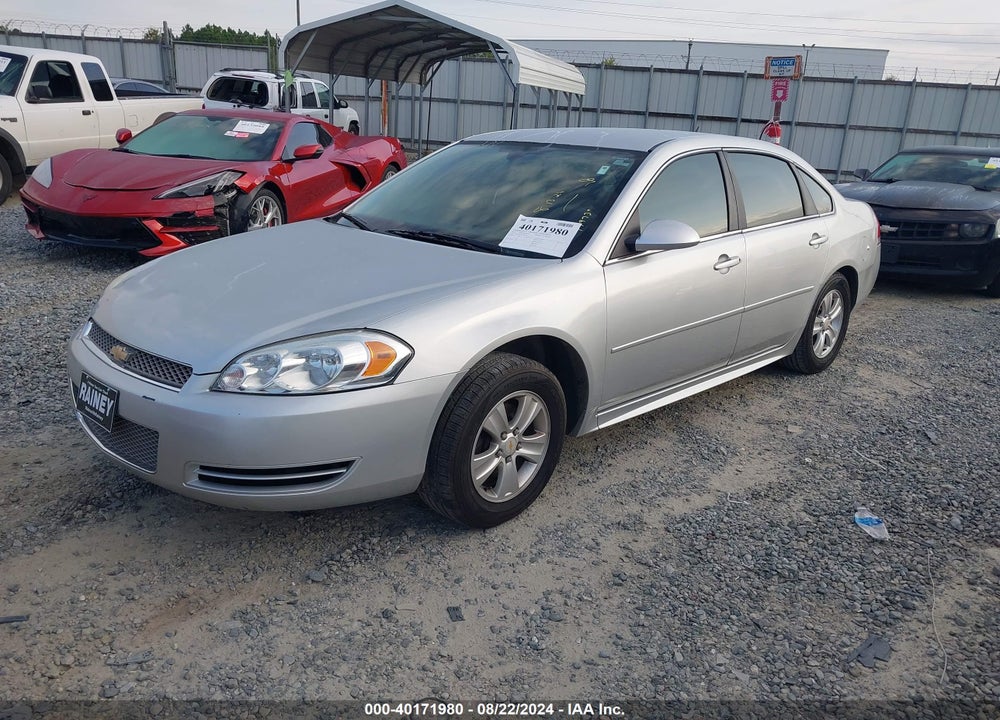 2014 CHEVROLET IMPALA LIMITED LS VIN: 2G1WA5E38E1179738