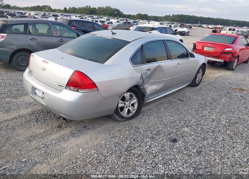 2014 CHEVROLET IMPALA LIMITED LS VIN: 2G1WA5E38E1179738