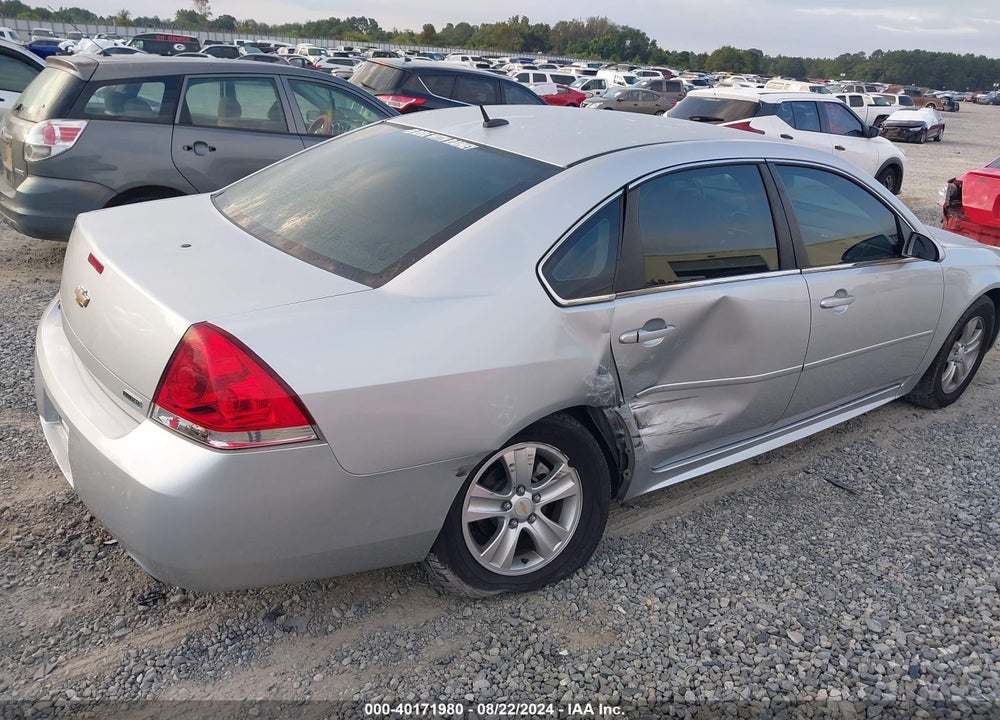 2014 CHEVROLET IMPALA LIMITED LS VIN: 2G1WA5E38E1179738