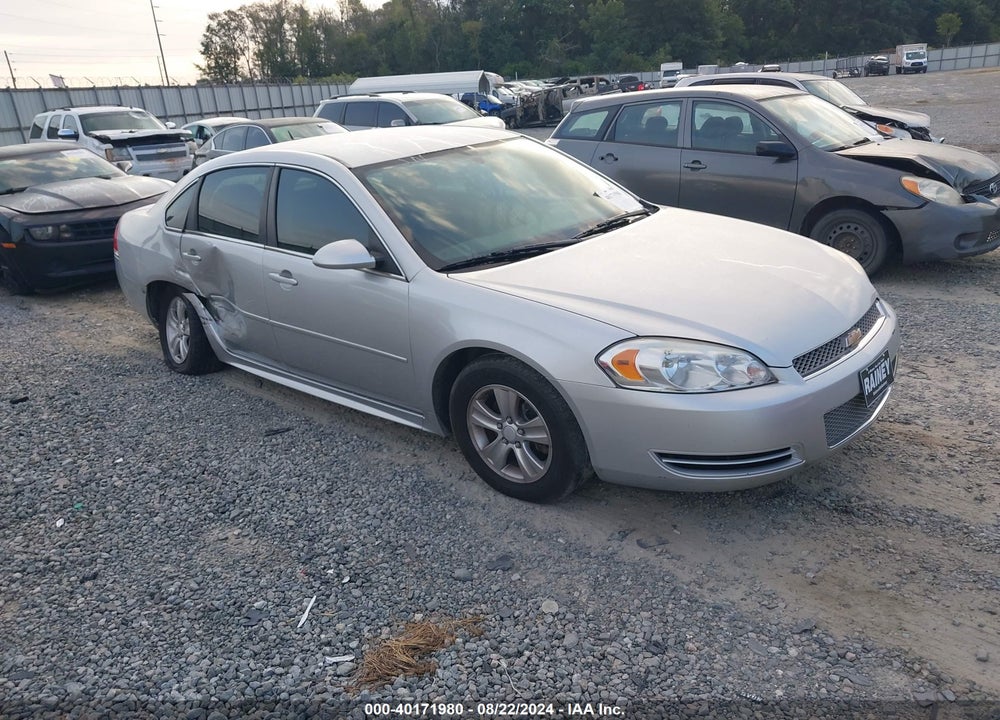 2014 CHEVROLET IMPALA LIMITED LS VIN: 2G1WA5E38E1179738