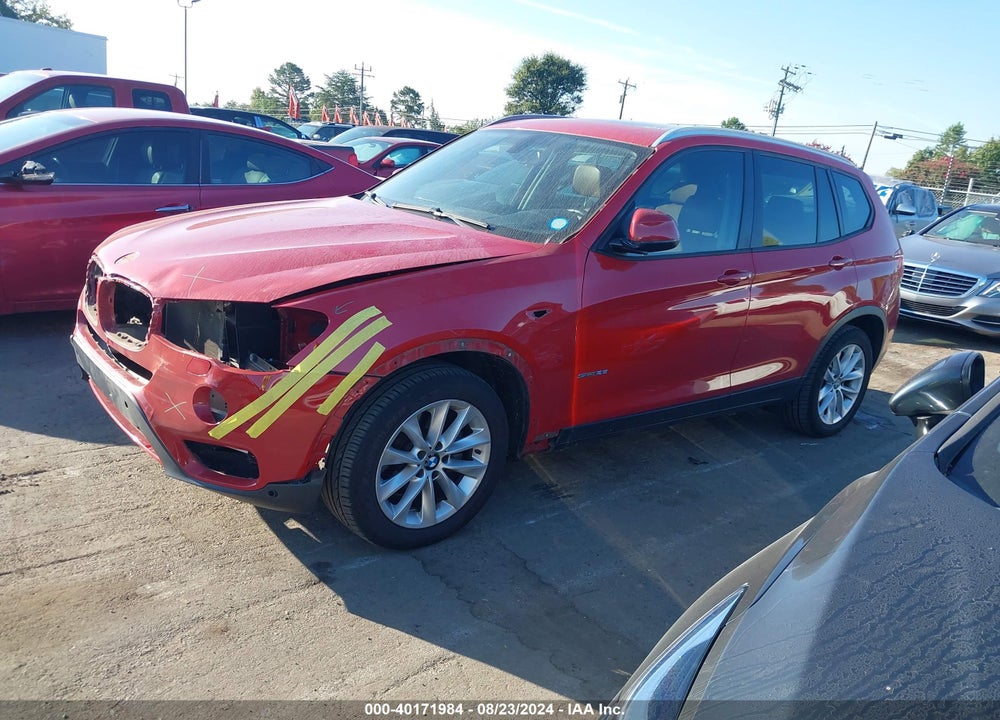 2015 BMW X3 SDRIVE28I VIN: 5UXWZ7C53F0M83085
