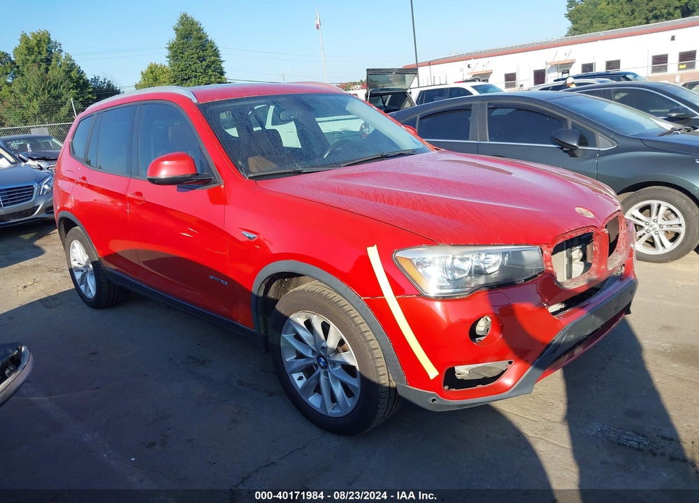 2015 BMW X3 SDRIVE28I VIN: 5UXWZ7C53F0M83085