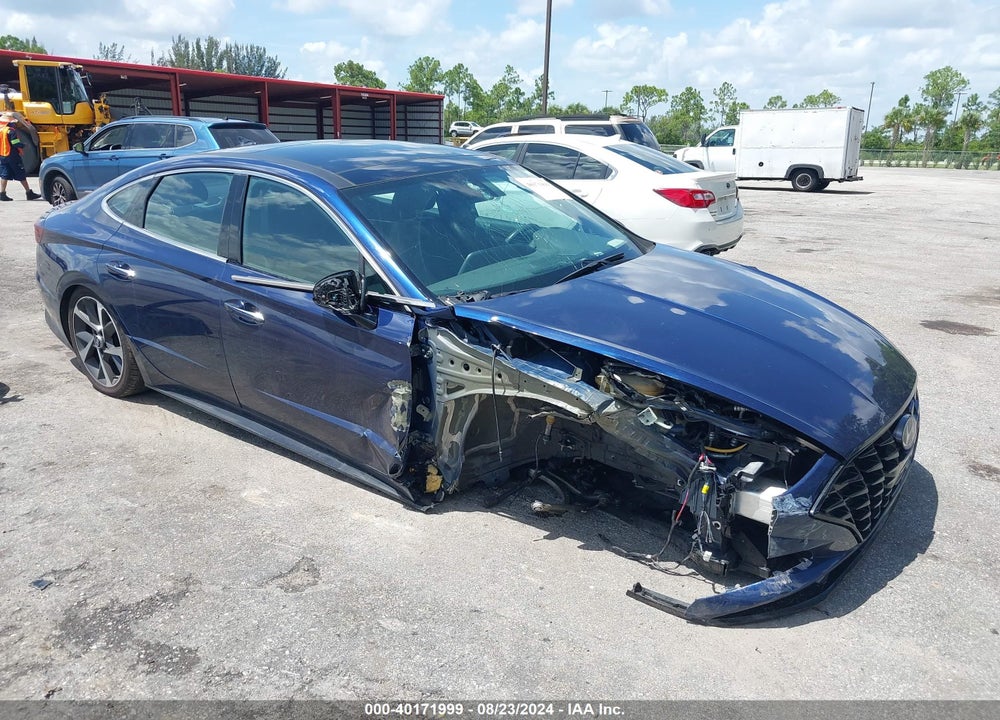 2021 HYUNDAI SONATA SEL PLUS VIN: 5NPEJ4J25MH119634