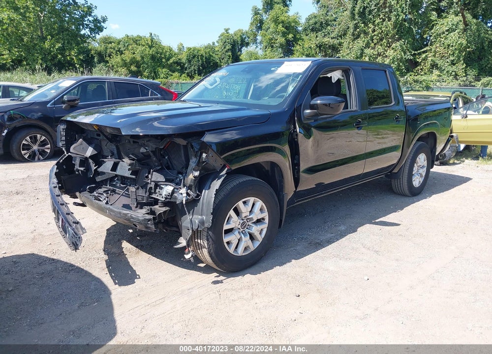 2022 NISSAN FRONTIER SV 4X4 VIN: 1N6ED1EKXNN654389