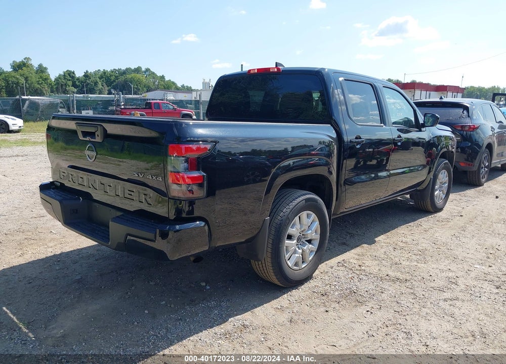 2022 NISSAN FRONTIER SV 4X4 VIN: 1N6ED1EKXNN654389