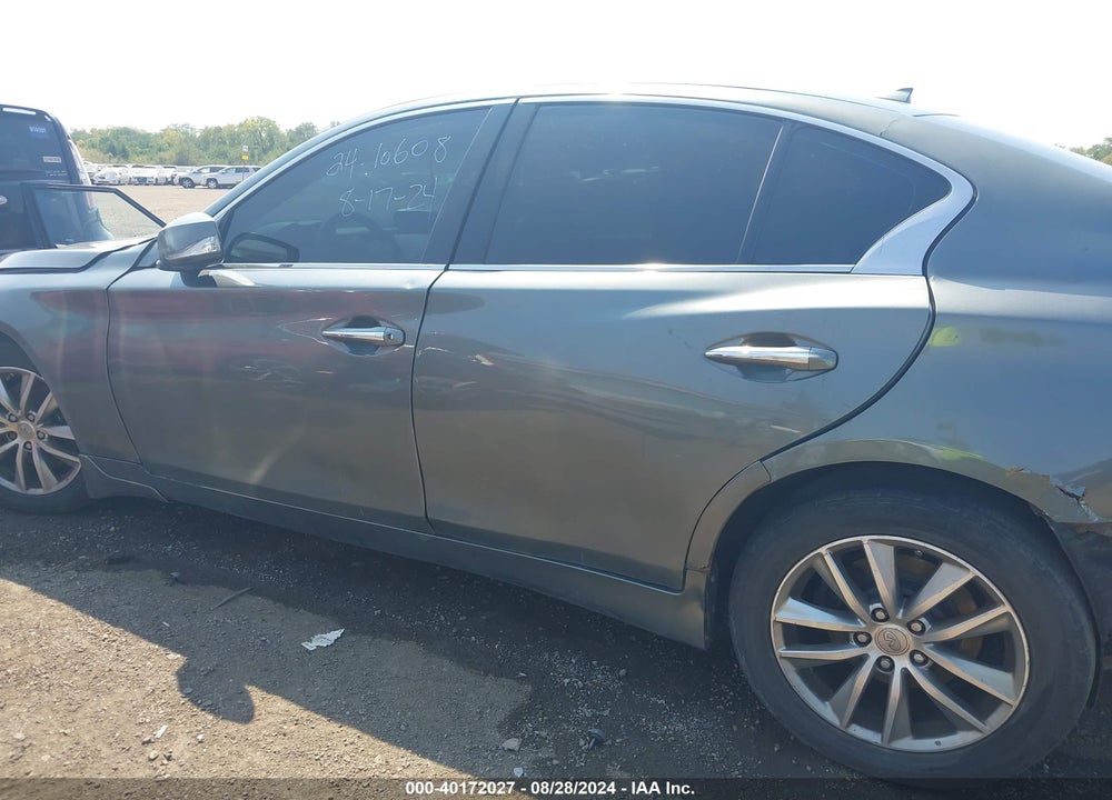 2014 INFINITI Q50 PREMIUM VIN: JN1BV7AR1EM685550
