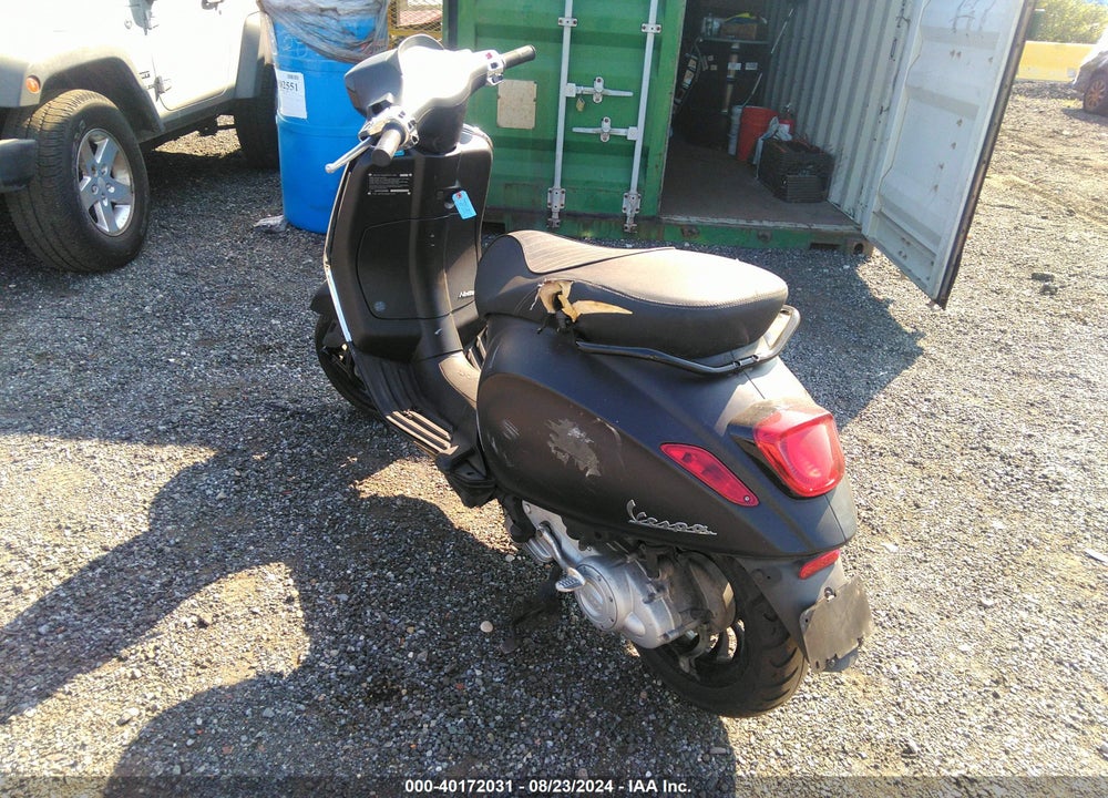 2019 PIAGGIO VESPA VIN: ZAPC536B5K5201650